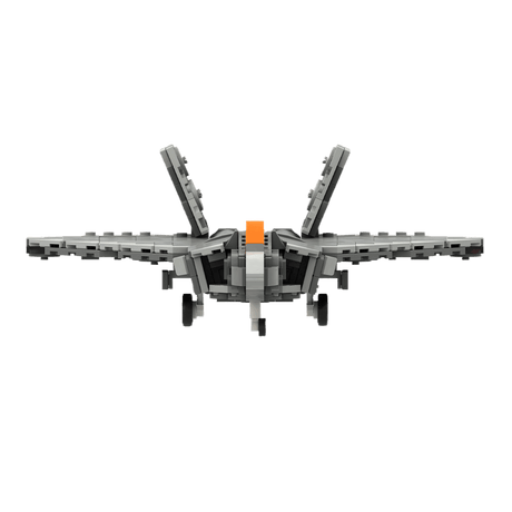 MOC - 170089 F - 22 Raptor | Stealth Fighter - 1:70 Scale - LesDiy