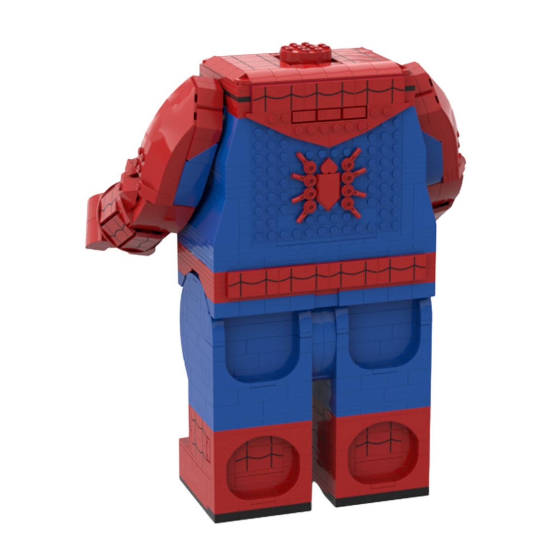 MOC - 170628 Spider - Man Megafigure Building Blocks - LesDiy -
