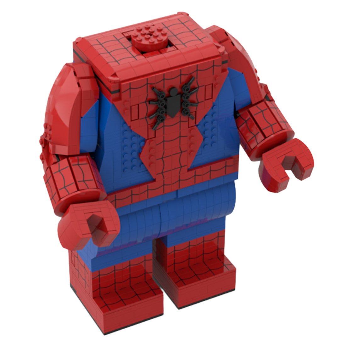 MOC - 170628 Spider - Man Megafigure Building Blocks - LesDiy -