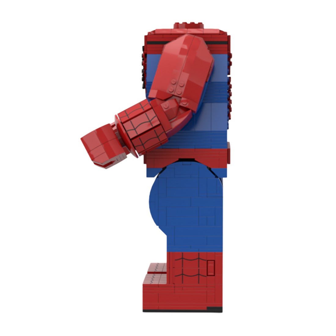 MOC - 170628 Spider - Man Megafigure Building Blocks - LesDiy -