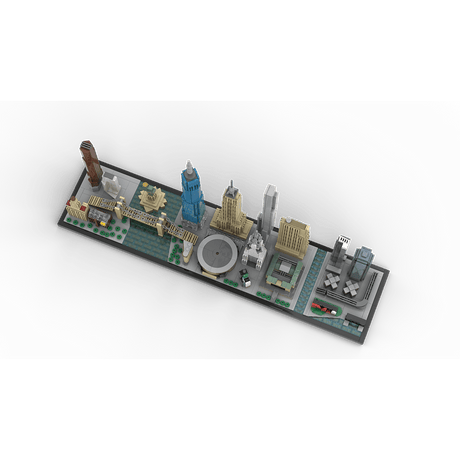 MOC - 171090 New York City Skyline Building Blocks - LesDiy - Building Blocks