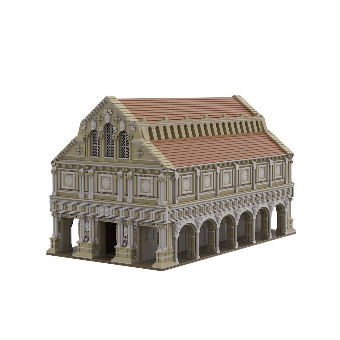 MOC - 171871 Ancient Roman Basilica - LesDiy -