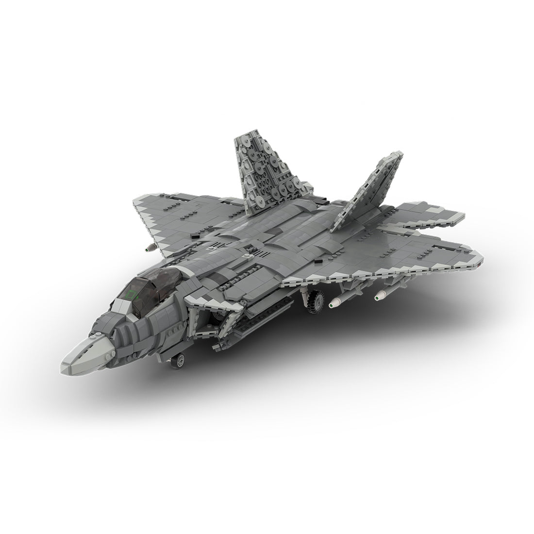 MOC - 172484 Lockheed Martin | F - 22 RAPTOR - 1:35 Scale (v3) - LesDiy