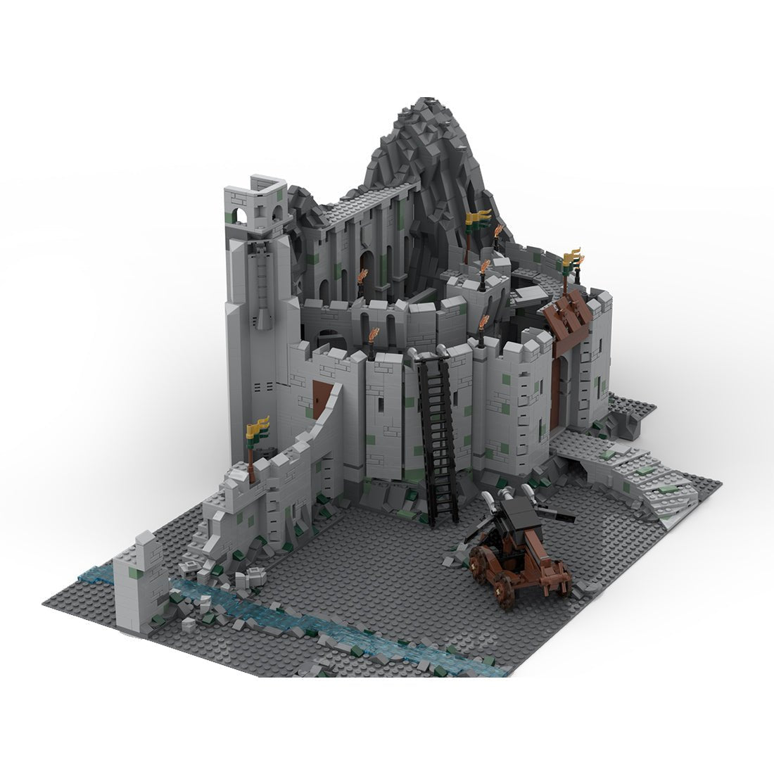 MOC - 175405 LOTR - Helm's Deep Building Blocks - LesDiy - Building Blocks