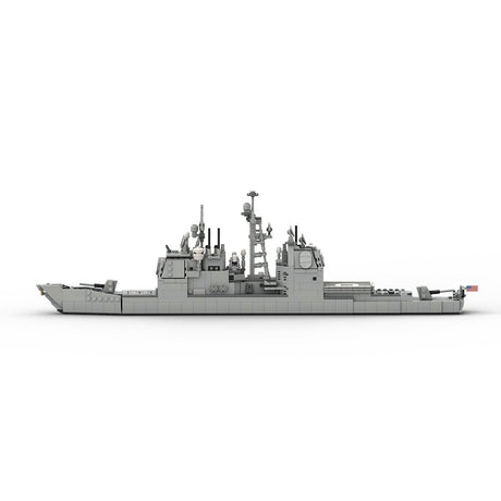 MOC - 175975 Ticonderoga Class Cruiser - 1:300 Scale - LesDiy