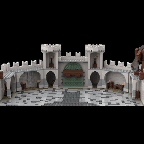 MOC - 176538 LOTR - The White City Building Blocks - LesDiy - Building Blocks