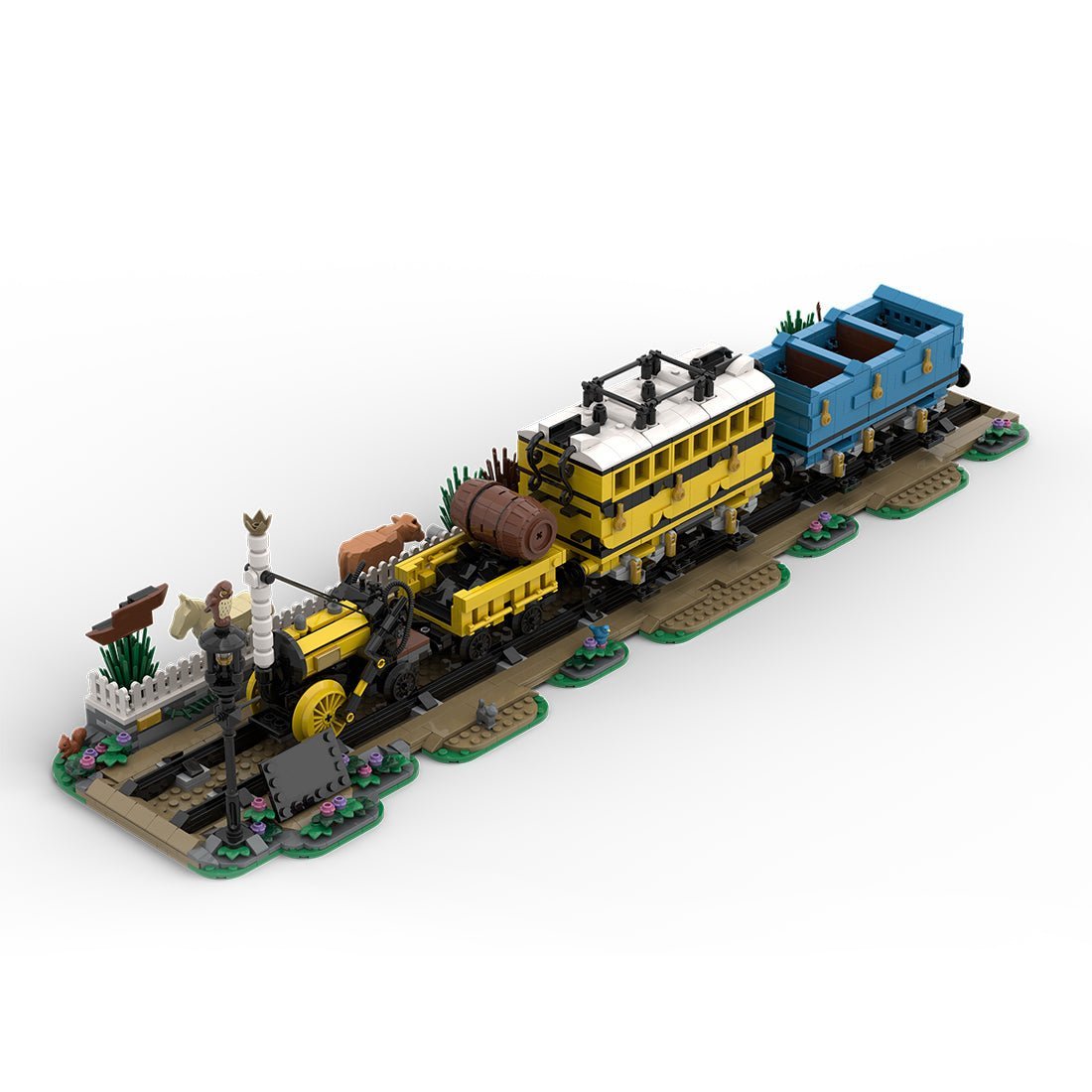 MOC - 176642 Stephenson's Rocket Building Blocks - LesDiy - MOC