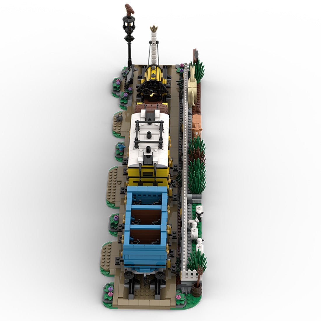 MOC - 176642 Stephenson's Rocket Building Blocks - LesDiy - MOC