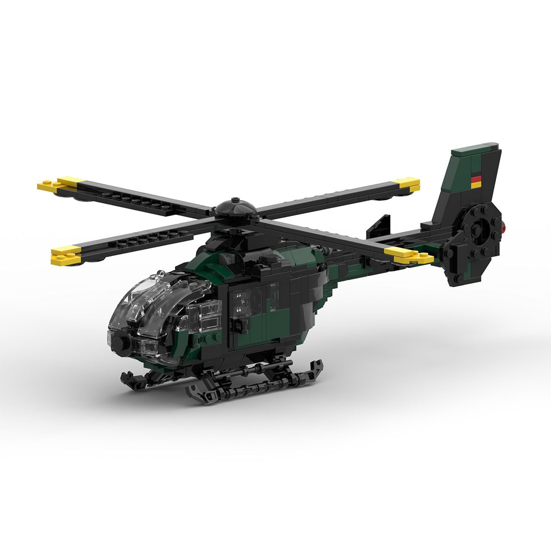 MOC - 176643 European EC 135 Helicopter Military - LesDiy -