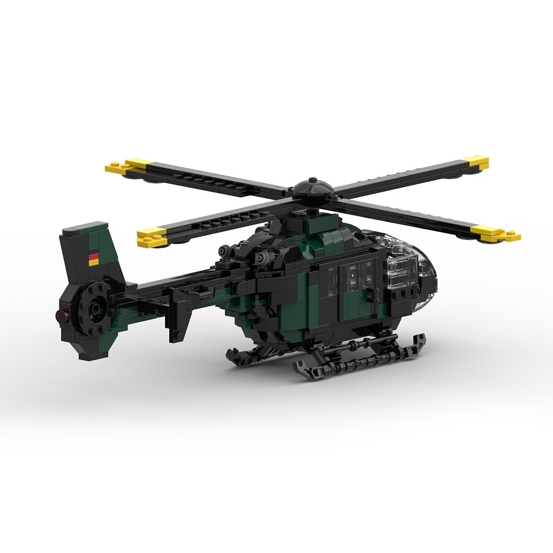MOC - 176643 European EC 135 Helicopter Military - LesDiy -