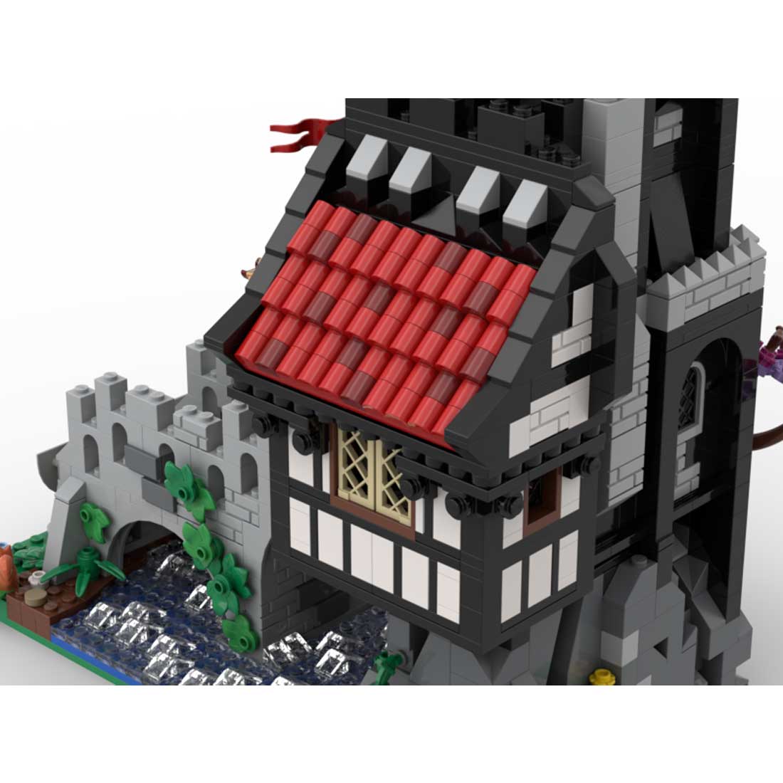 MOC - 177039 Wolfpack River Fort - LesDiy -