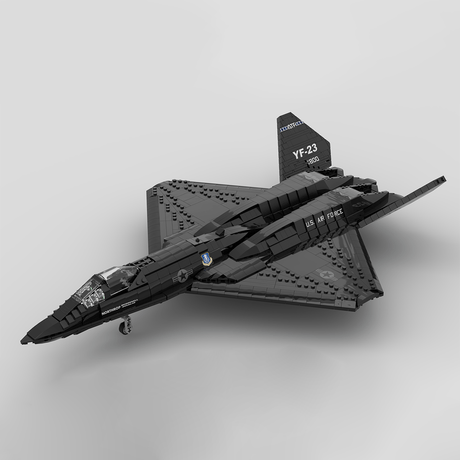 MOC - 177282 1:35 Scale YF - 23 Grey Ghost & Black Widow II Building Blocks - LesDiy - Building Blocks