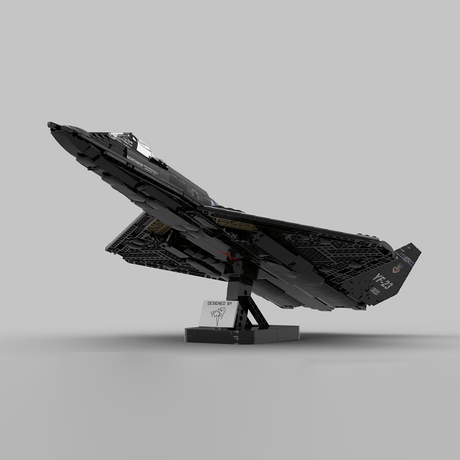 MOC - 177282 1:35 Scale YF - 23 Grey Ghost & Black Widow II Building Blocks - LesDiy - Building Blocks