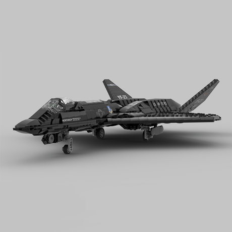 MOC - 177282 1:35 Scale YF - 23 Grey Ghost & Black Widow II Building Blocks - LesDiy - Building Blocks