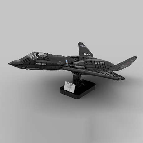 MOC - 177282 1:35 Scale YF - 23 Grey Ghost & Black Widow II Building Blocks - LesDiy - Building Blocks