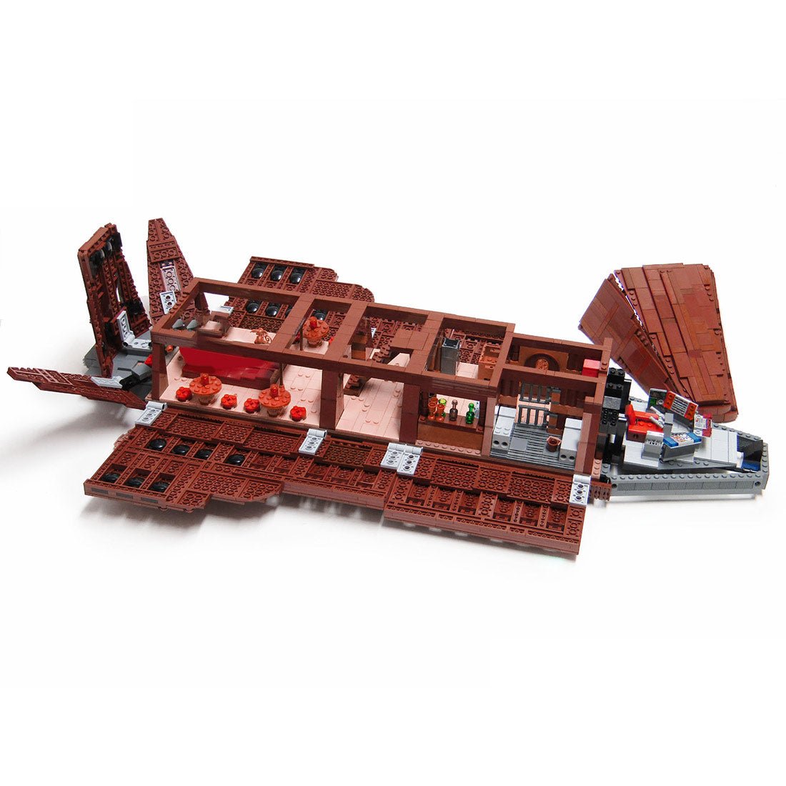 MOC - 177669 RB Jabba's Sail Barge - LesDiy -