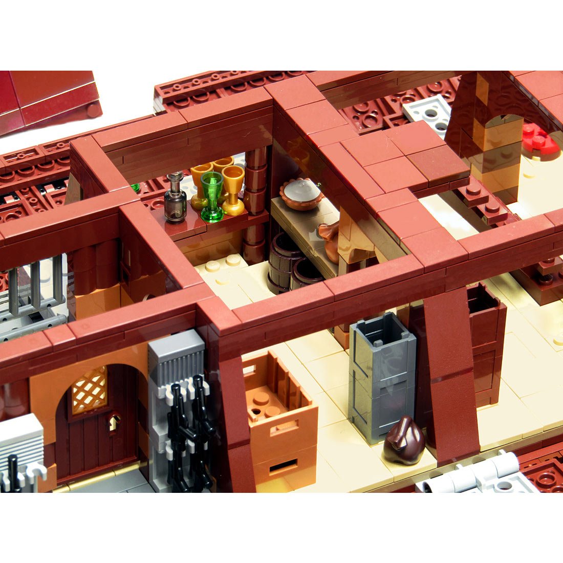 MOC - 177669 RB Jabba's Sail Barge - LesDiy -