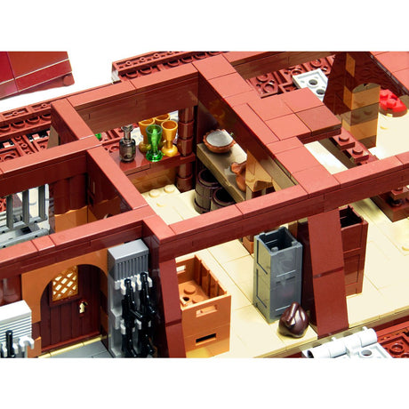 MOC - 177669 RB Jabba's Sail Barge - LesDiy -