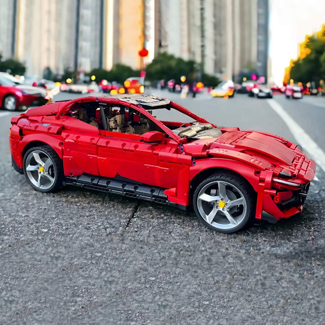 MOC - 181286 Purosangue Building Blocks - LesDiy - building blocks