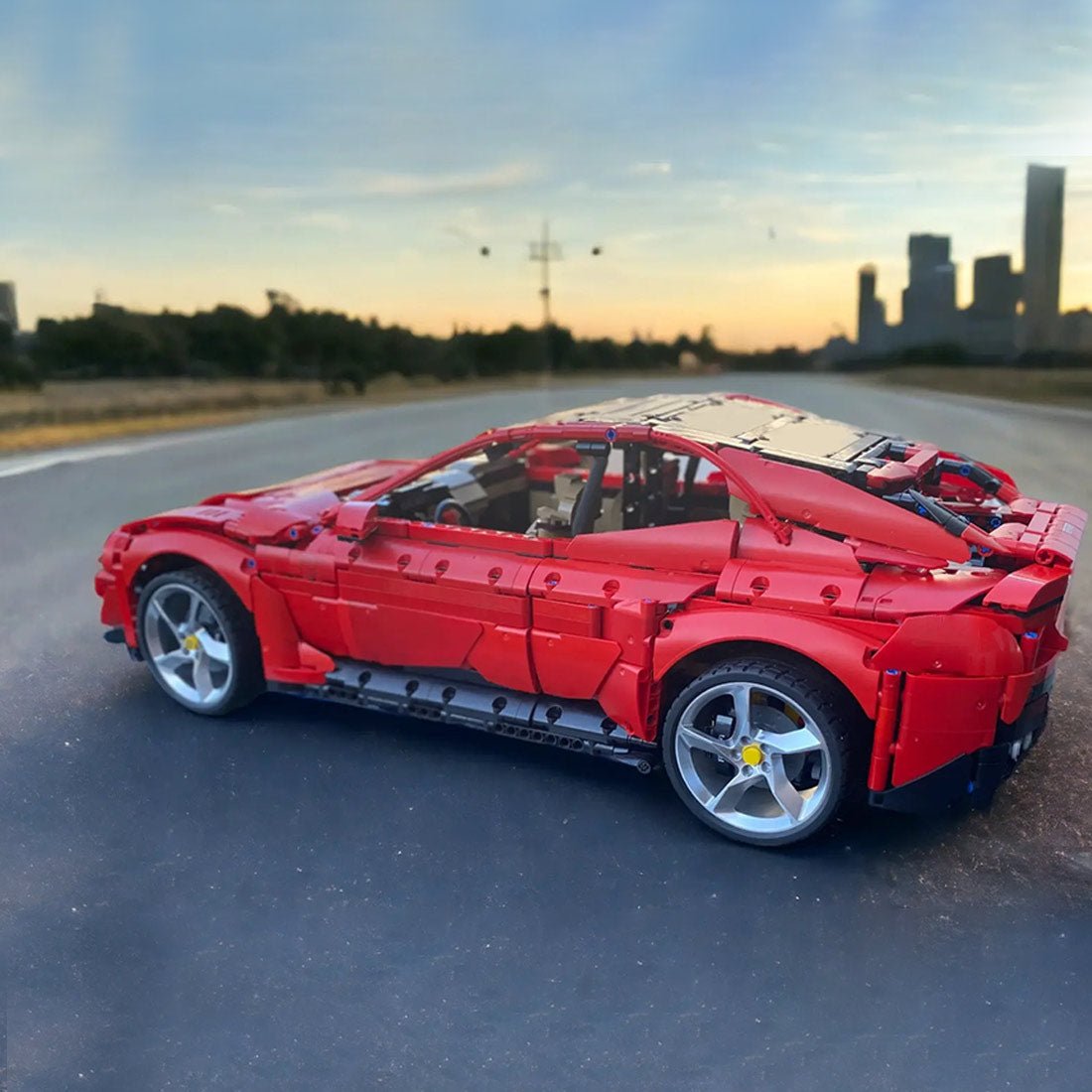 MOC - 181286 Purosangue Building Blocks - LesDiy - building blocks