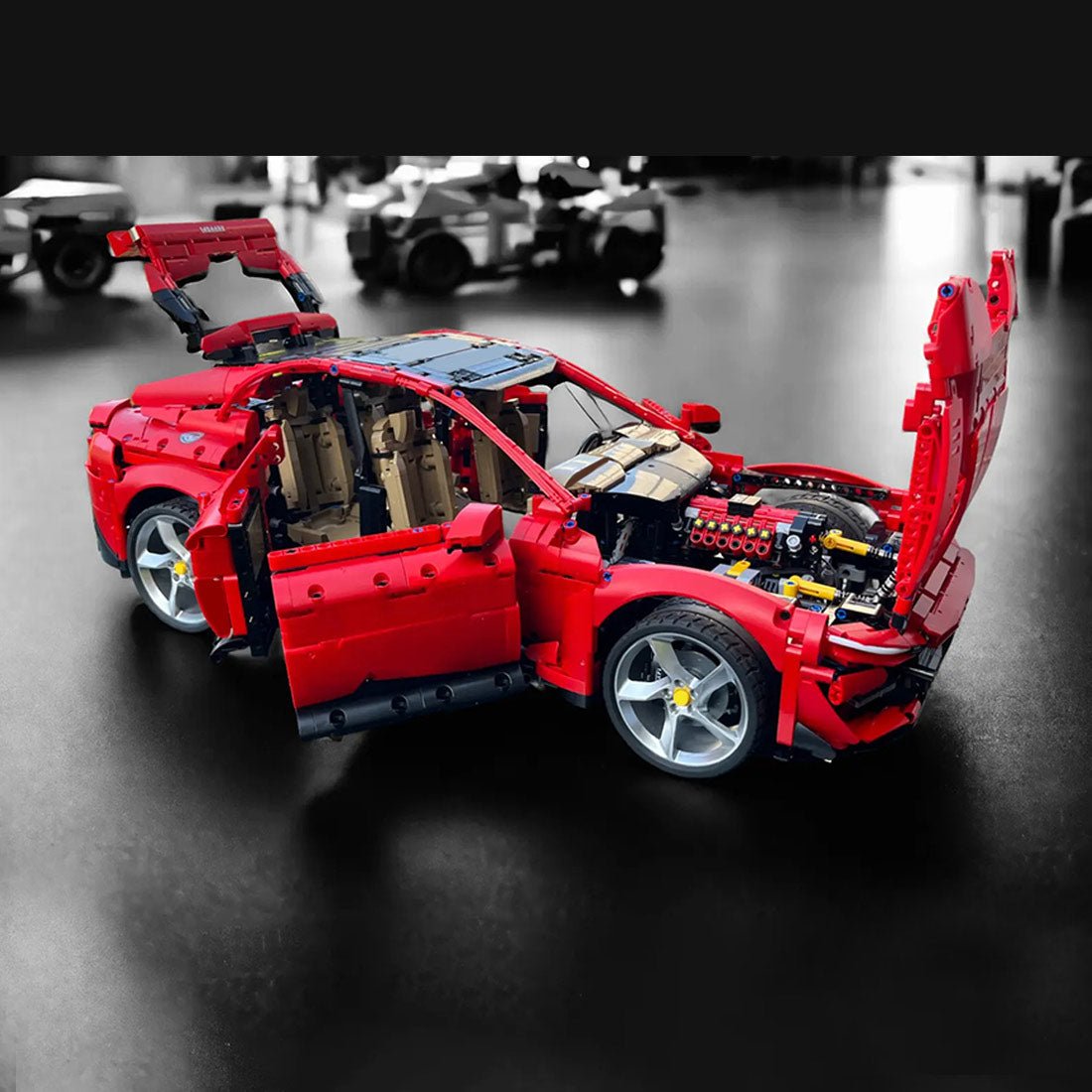 MOC - 181286 Purosangue Building Blocks - LesDiy - building blocks