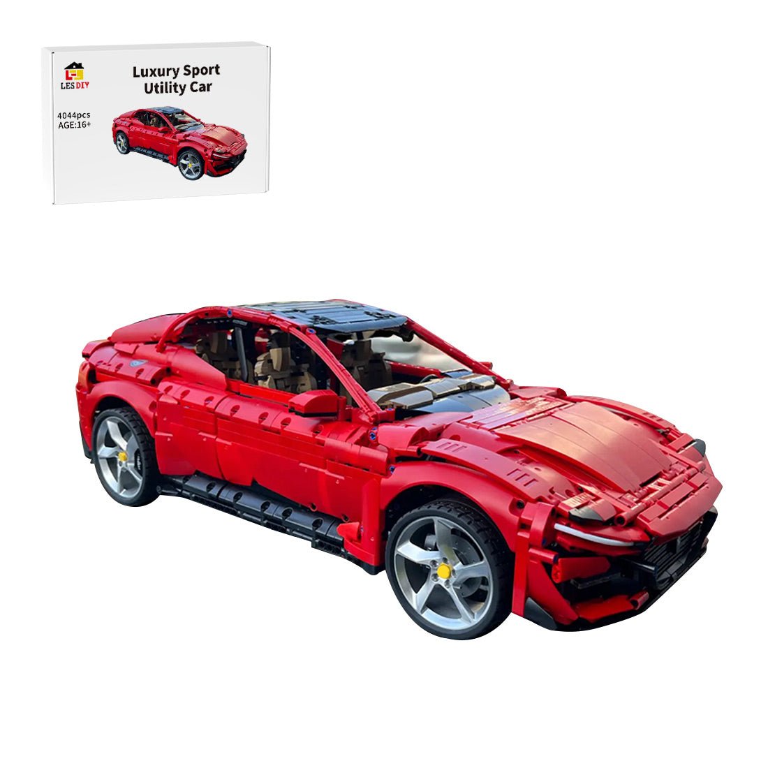 MOC - 181286 Purosangue Building Blocks - LesDiy - building blocks