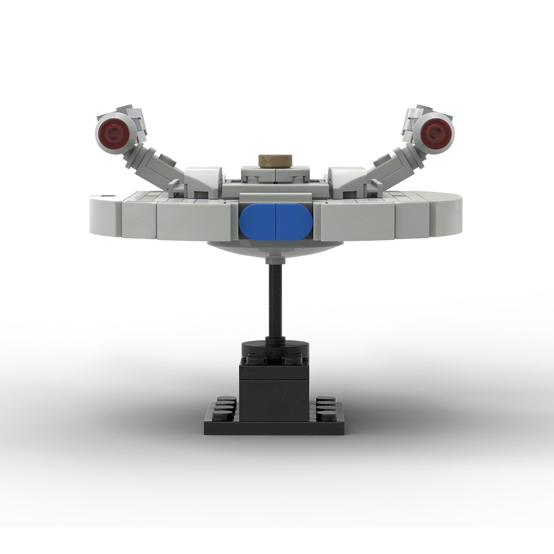 MOC - 181910 1/1500 Scale Sci - Fi Space Starship Building Blocks - LesDiy -