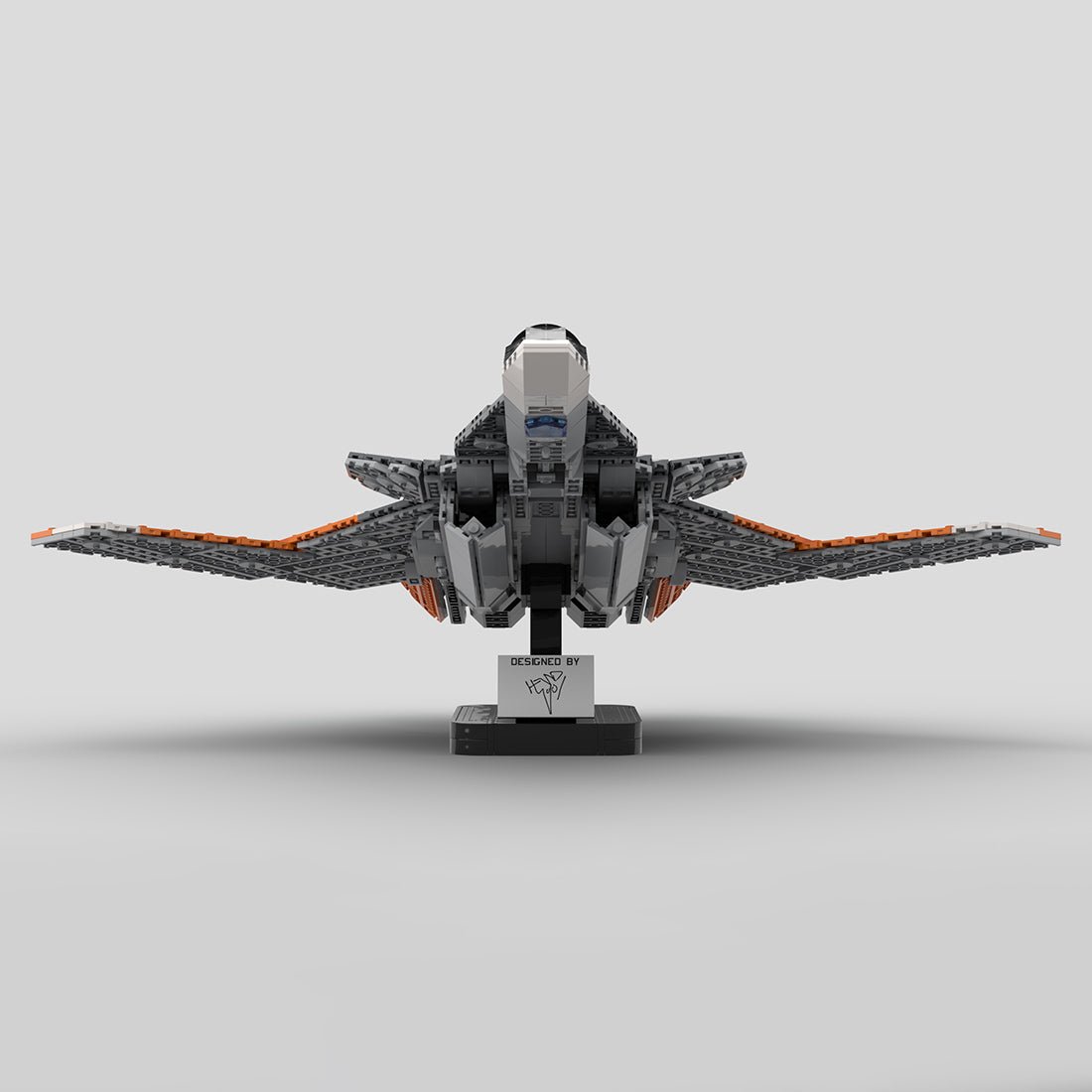 MOC - 181911 1:35 Scale X - 02S Strike Wyvern Building Blocks - LesDiy - Building Blocks