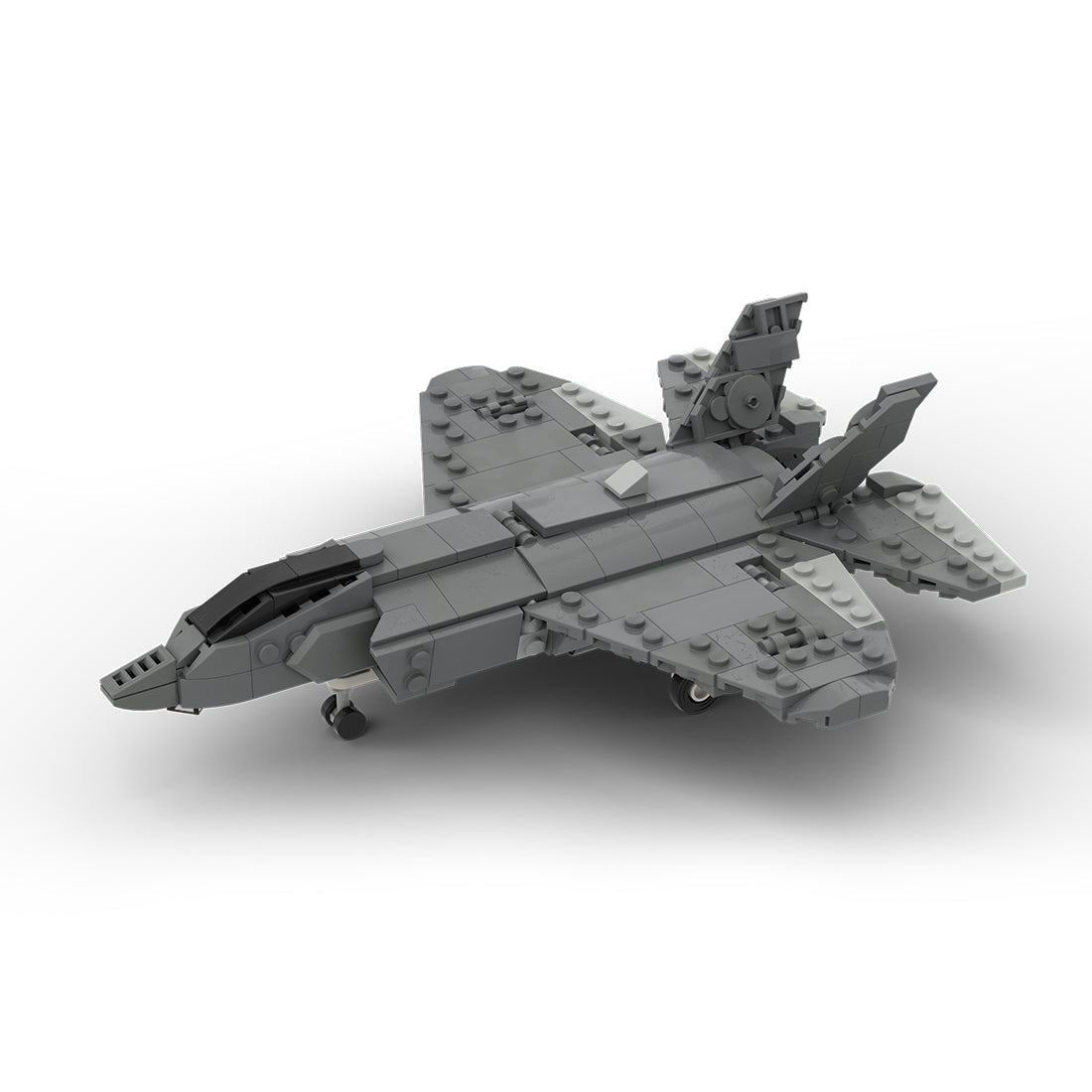 MOC - 184012 F - 35 Lightning II | A - B - C Collection - 1:70 Scale - LesDiy -