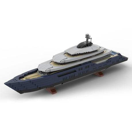 MOC - 185088 Luxury Yacht (Mini Scale) - LesDiy -