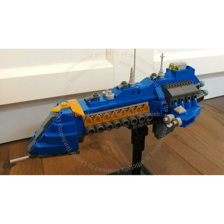 MOC - 185374 Warhammer 40k Heavy Cruiser - LesDiy -