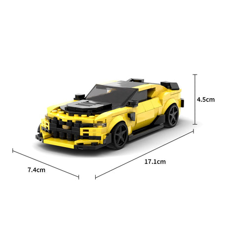 MOC - 186862 Bumblebee Chevrolet Camaro Building Blocks - LesDiy - Building Blocks