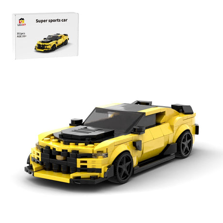 MOC - 186862 Bumblebee Chevrolet Camaro Building Blocks - LesDiy - Building Blocks