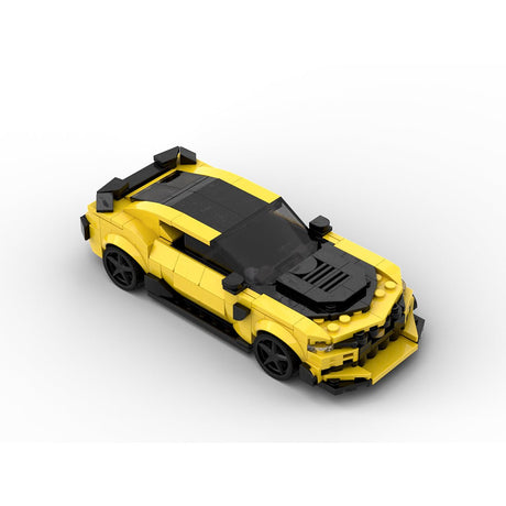 MOC - 186862 Bumblebee Chevrolet Camaro Building Blocks - LesDiy - Building Blocks