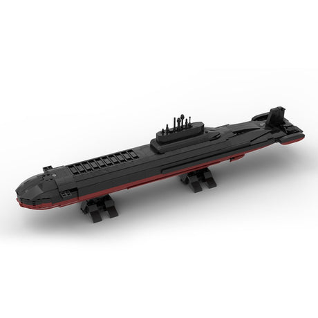 MOC - 186954 Nuclear Submarine TYPHOON | Project 941 Акула - 1:300 Scale - LesDiy -