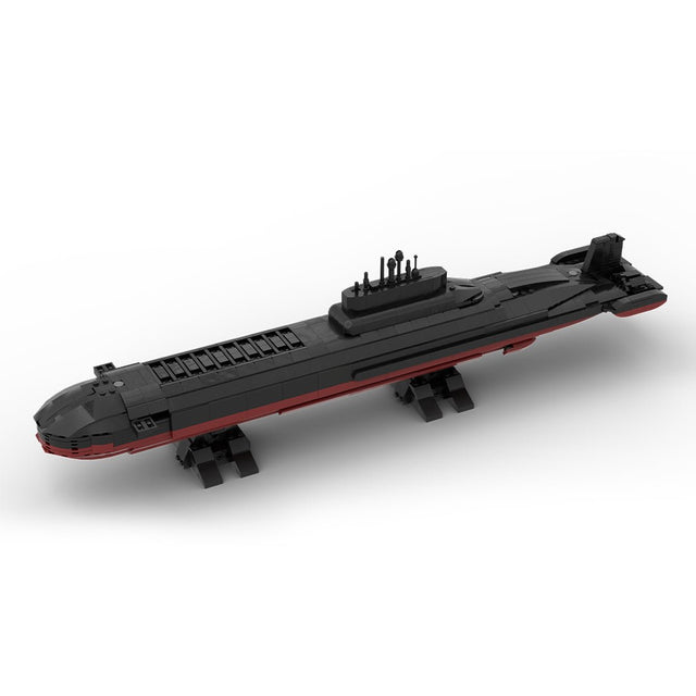 MOC - 186954 Nuclear Submarine TYPHOON | Project 941 Акула - 1:300 Scale - LesDiy -