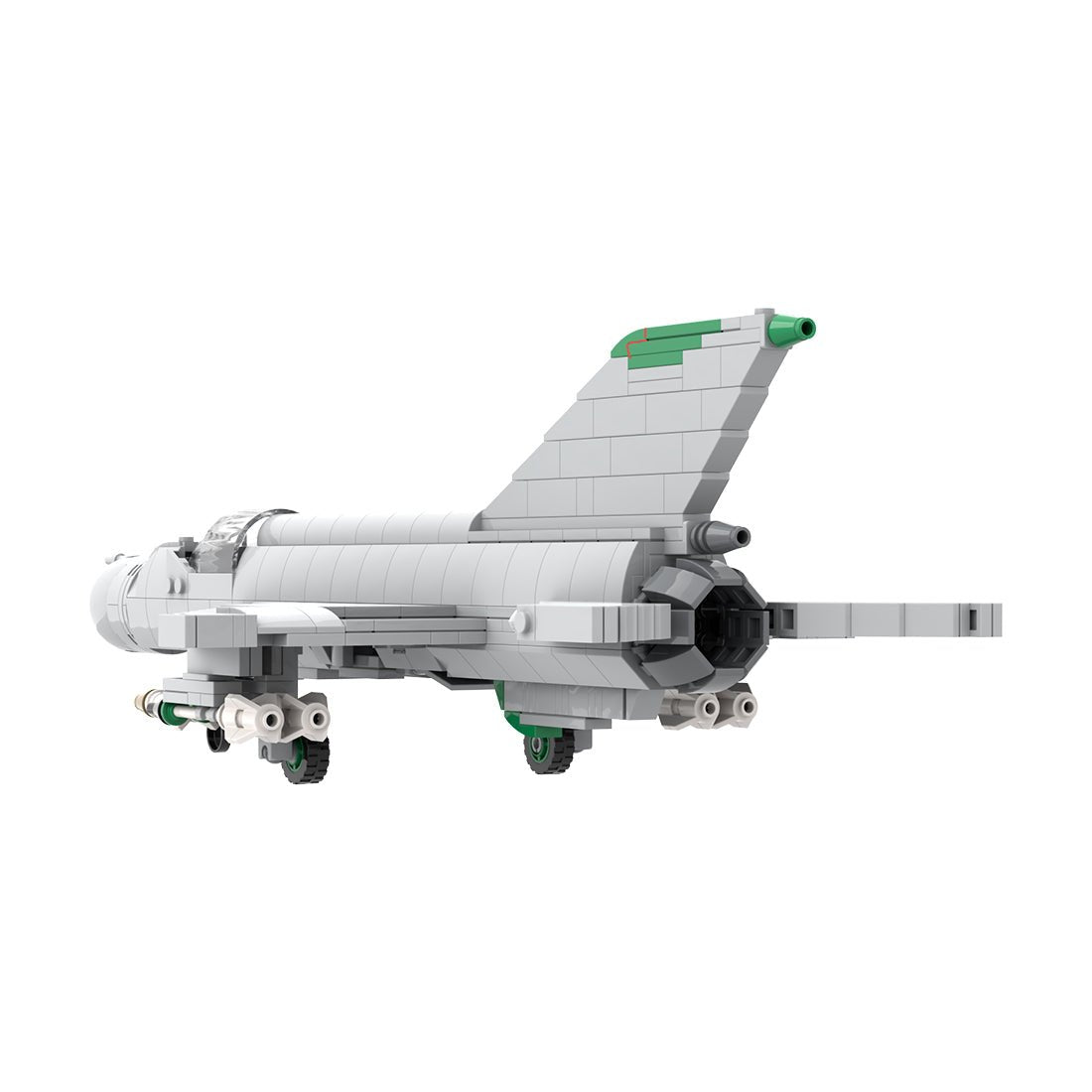 MOC - 187830 MiG - 21bis "Fishbed - L/N" Supersonic Jet Fighter Military - LesDiy -