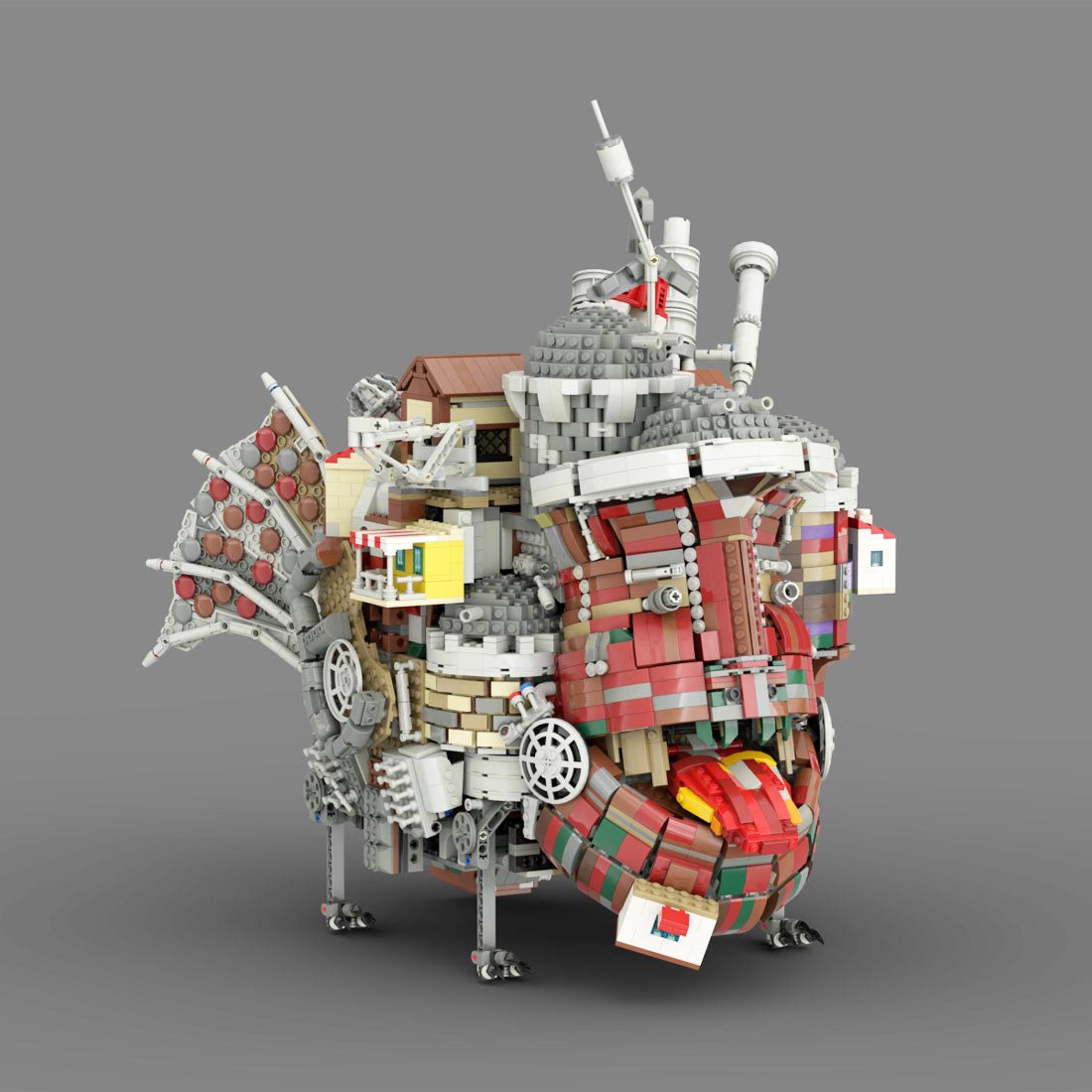 MOC - 187980 Howl's moving castle - LesDiy -