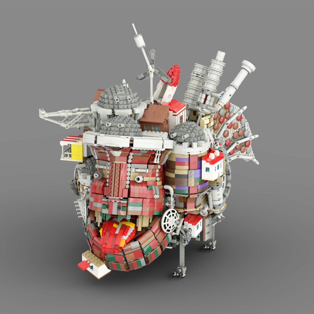 MOC - 187980 Howl's moving castle - LesDiy -