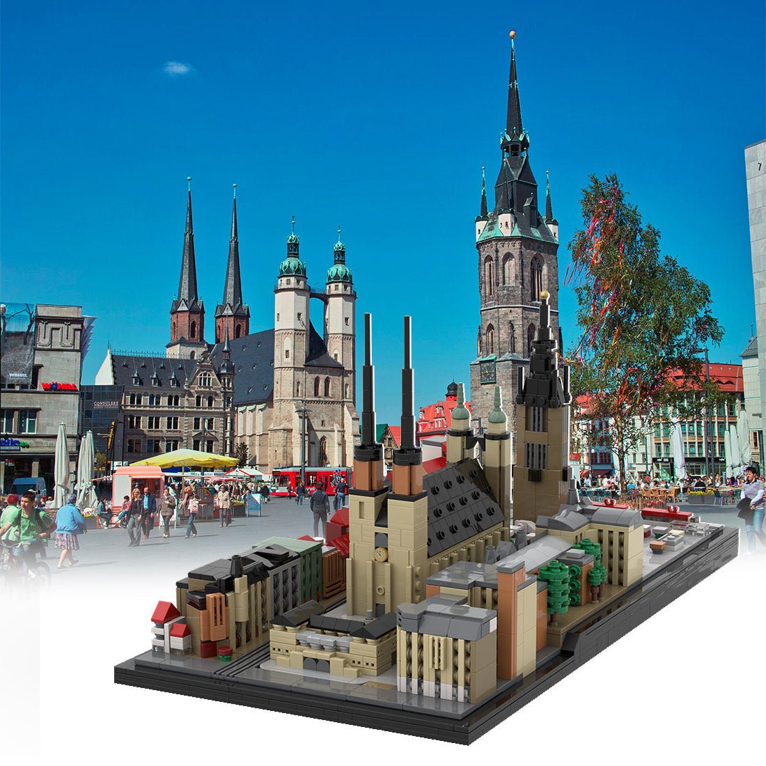 MOC - 188589 City of five towers, Halle (Saale), Germany - LesDiy -