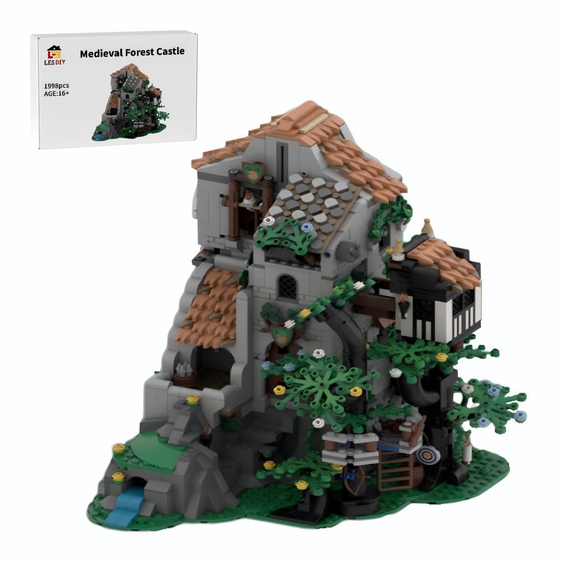 MOC - 189040 Forest Castle - LesDiy -
