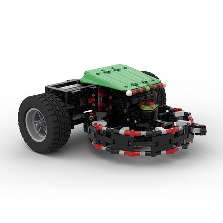 MOC - 189565 Vegas - BattleBot Combat Robot Horizontal Spinner - LesDiy -