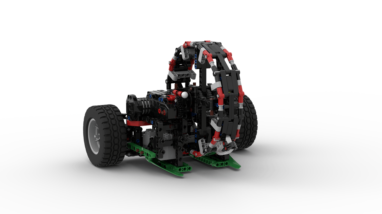 MOC - 189565 Vegas - BattleBot Combat Robot Horizontal Spinner - LesDiy -