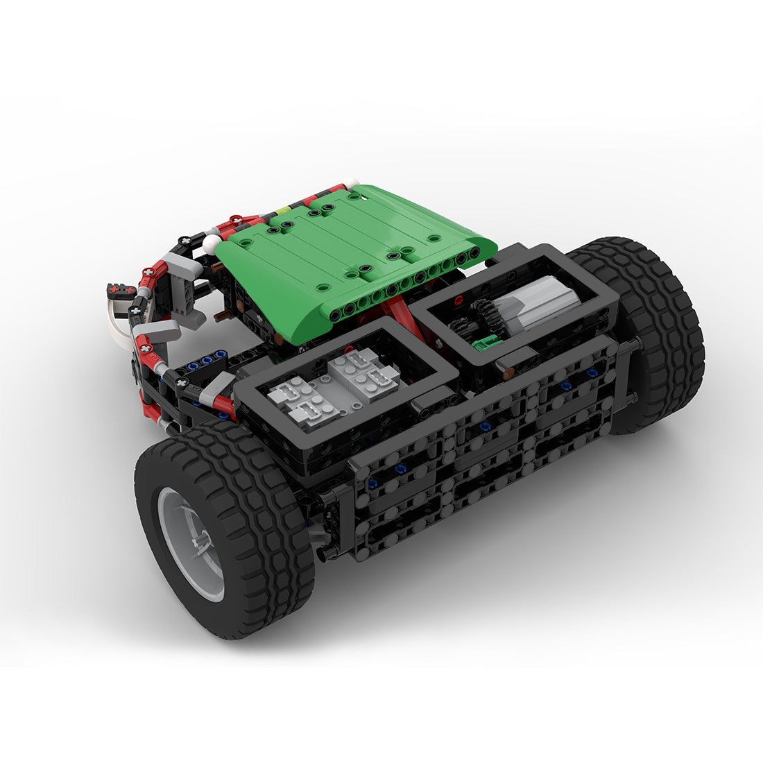 MOC - 189565 Vegas - BattleBot Combat Robot Horizontal Spinner - LesDiy -