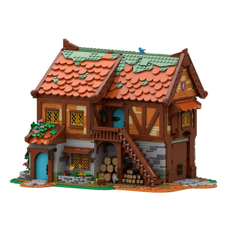 MOC - 189669 Medieval Joiner's Workshop - LesDiy -