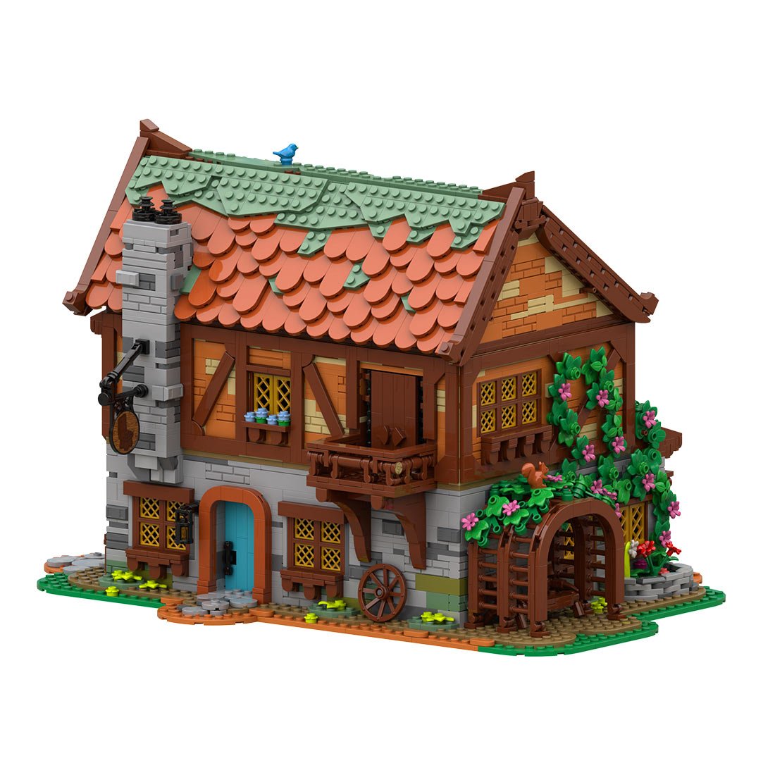 MOC - 189669 Medieval Joiner's Workshop - LesDiy -