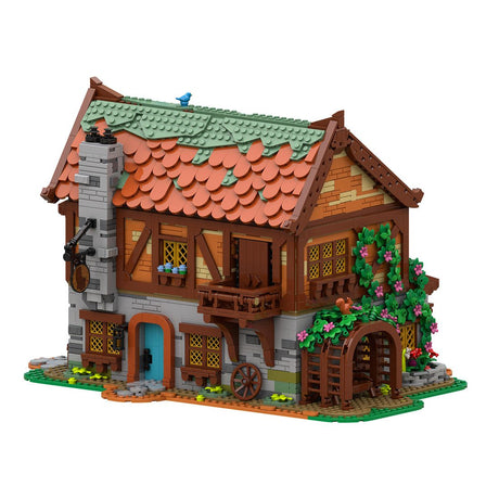 MOC - 189669 Medieval Joiner's Workshop - LesDiy -