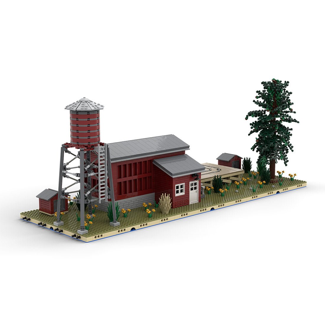 MOC - 190509 Sawmill Series: Drying Kiln 5 - LesDiy - Locomotive