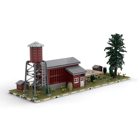 MOC - 190509 Sawmill Series: Drying Kiln 5 - LesDiy - Locomotive