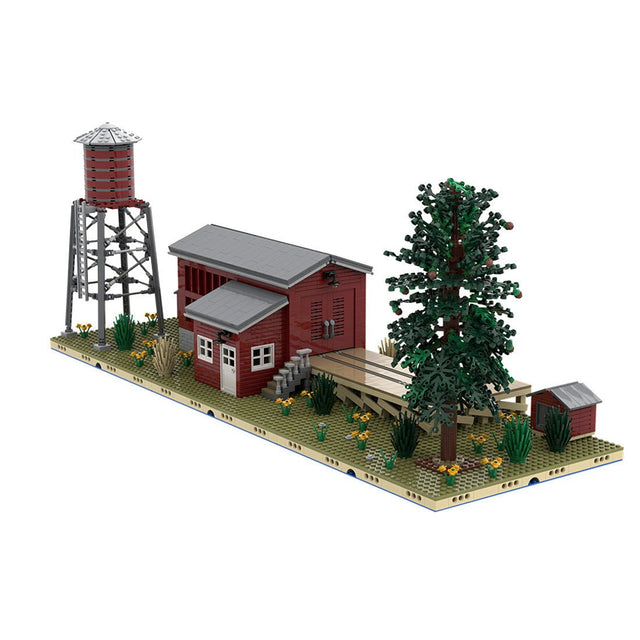 MOC - 190509 Sawmill Series: Drying Kiln 5 - LesDiy - Locomotive